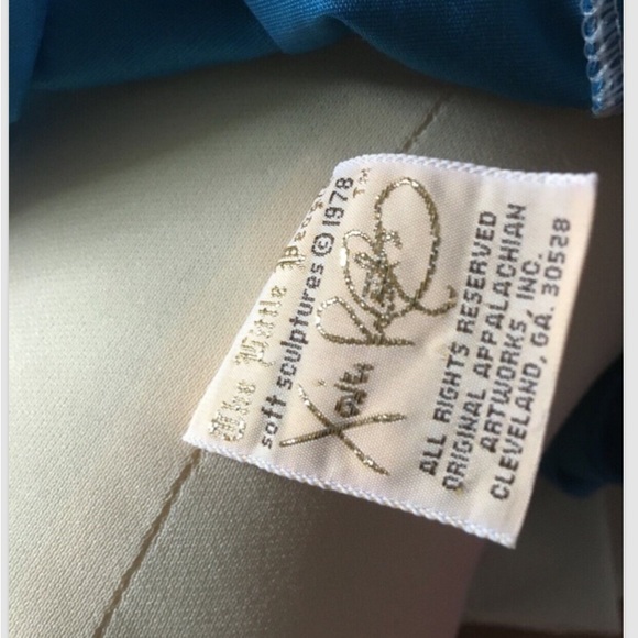 Vintage 1978 The Little People Xavier Roberts Soft Sculptures Cabbage Patch Doll - Picture 11 of 11